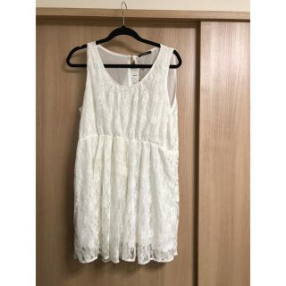 アベイル(Avail)のポコ様専用！！大きいサイズ☆レースワンピ4Ｌ☆新品未使用(ミニワンピース)