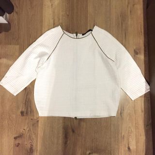 ザラ(ZARA)のZARA★ワッフルトップス(カットソー(長袖/七分))