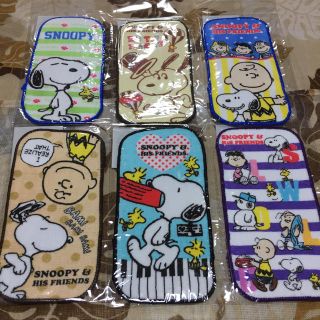 スヌーピー(SNOOPY)のスヌーピ＊ポケットサイズ＊タオル６枚(タオル/バス用品)