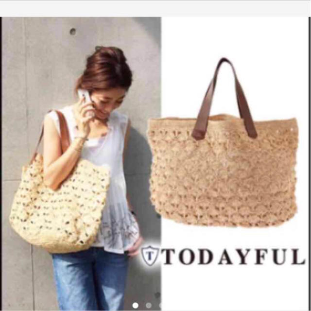 TODAYFUL Raffia Croshet Bag