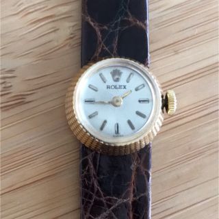 ロレックス(ROLEX)のRolex カメレオン 14k 金無垢ケース (腕時計)