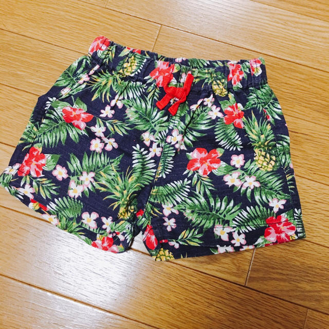 GAP Kids(ギャップキッズ)のSummer柄♡ハイビスカスが可愛い！120cm キッズ/ベビー/マタニティのキッズ服女の子用(90cm~)(ワンピース)の商品写真