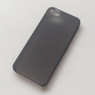 iPhone5/5S専用ケース ブラック(モバイルケース/カバー)