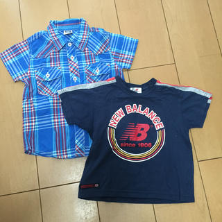 ニューバランス(New Balance)の値下げ！ 子供服 95 ２枚セット(Tシャツ/カットソー)