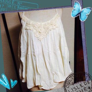 ダブルクローゼット(w closet)のw closet お花モチーフチュニック(チュニック)