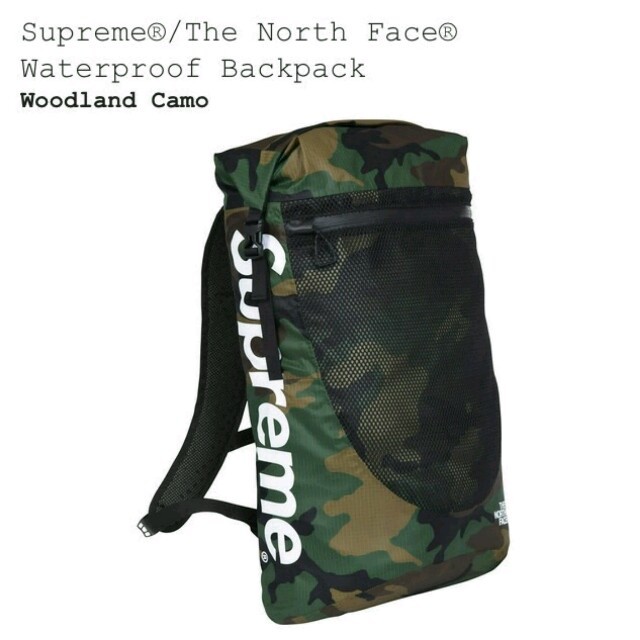 Supreme(シュプリーム)の新品未開封 supreme northface シュプリーム ノースフェイス メンズのバッグ(バッグパック/リュック)の商品写真