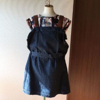 トーガ(TOGA)の＊TOGA PULLA＊デニム変形ワンピ―ス(ひざ丈ワンピース)