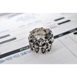 クロムハーツ(Chrome Hearts)のCHROME HEARTSセメタリークロスリング(リング(指輪))