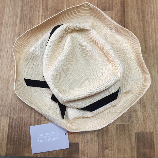 新品 マチュアーハ MBOX-104 BOXED HAT 7㎝ ペーパーハット レディース