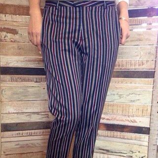 アングリッド(Ungrid)のtodayful＊stripepants(クロップドパンツ)