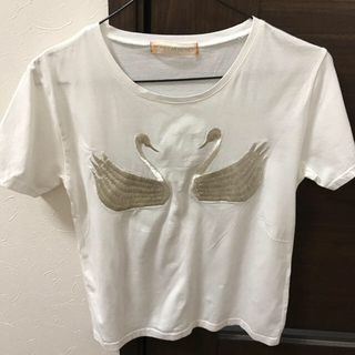 ハニーミーハニー(Honey mi Honey)のスワンTシャツ(Tシャツ(半袖/袖なし))