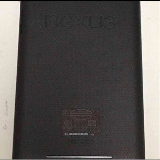 NEXUS7(ネクサス7)のNexus 7 スマホ/家電/カメラのPC/タブレット(タブレット)の商品写真