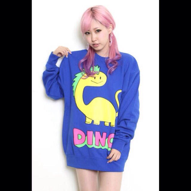 galaxxxy(ギャラクシー)のRattinトレーナー グリーン レディースのトップス(トレーナー/スウェット)の商品写真