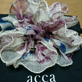 アッカ(acca)のかりんとう様専用。acca  美品 シュシュ(ヘアゴム/シュシュ)