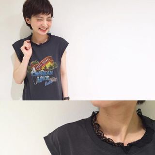 ロデオクラウンズ(RODEO CROWNS)のRODEO CROWNS ✩ ネックレースTシャツ(Tシャツ(半袖/袖なし))