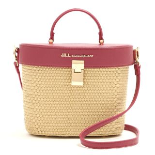 ジルバイジルスチュアート(JILL by JILLSTUART)のジルバイジルスチュアート RATTANSKINBUCKET かご ラタン バッグ(ショルダーバッグ)