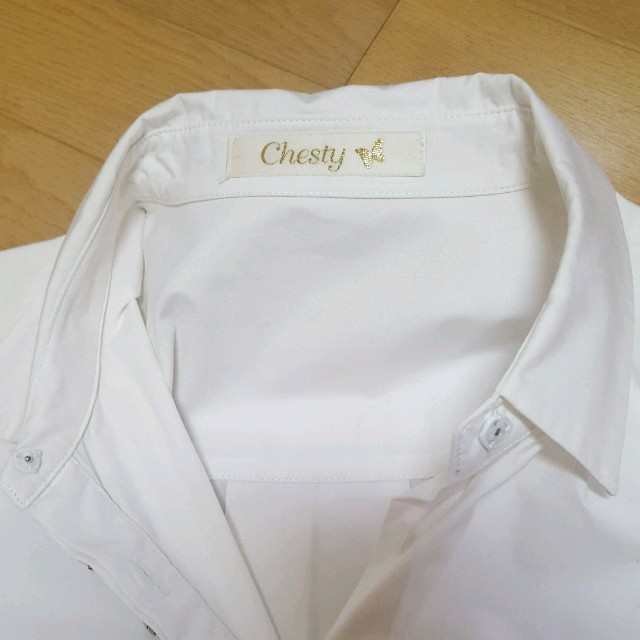 Chesty(チェスティ)の最終値下げ‼モデル扇安芸ｻﾝ着用♡ﾋﾞｼﾞｭｰシャツ レディースのトップス(シャツ/ブラウス(長袖/七分))の商品写真