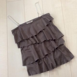 プロポーションボディドレッシング(PROPORTION BODY DRESSING)の美品☆PROPORTION BODY DRESSING キャミソール(キャミソール)