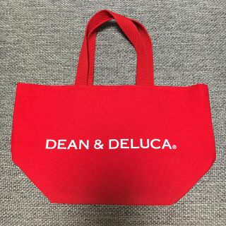 ディーンアンドデルーカ(DEAN & DELUCA)のDEAN&DELUCA  トートバッグ  赤  レッド  (トートバッグ)