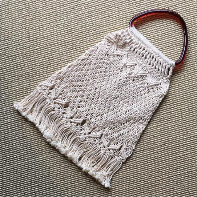 DEUXIEME CLASSE(ドゥーズィエムクラス)のvintage crochet bag レディースのバッグ(ハンドバッグ)の商品写真