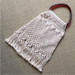 ドゥーズィエムクラス(DEUXIEME CLASSE)のvintage crochet bag(ハンドバッグ)