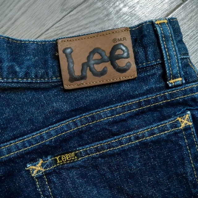 Lee(リー)のLeeリー古着ヴィンテージデニムハイウエストショートパンツ レディースのパンツ(デニム/ジーンズ)の商品写真