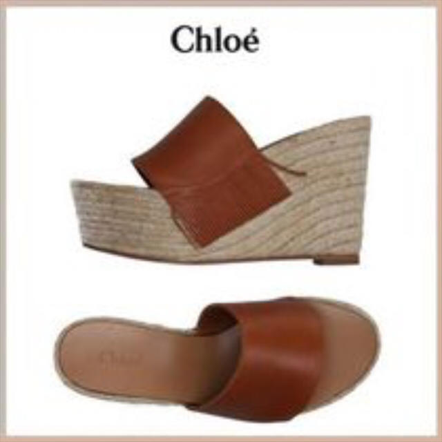 Chloe(クロエ)のneri様専用★定価11万★一度のみ着用！！クロエサンダル レディースの靴/シューズ(サンダル)の商品写真