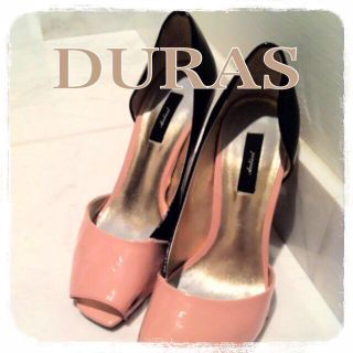 デュラスアンビエント(DURAS ambient)のDURAS☆バイカラーパンプス👠(ハイヒール/パンプス)