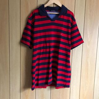 トミーヒルフィガー(TOMMY HILFIGER)のUSA古着 ポロシャツ （L）トミーヒルフィガー(ポロシャツ)