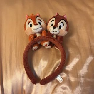 ディズニー(Disney)のチップとデール カチューシャ TDL TDS(キャラクターグッズ)