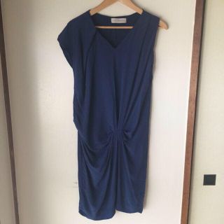 セレクトショップ購入 シルクワンピース(ひざ丈ワンピース)