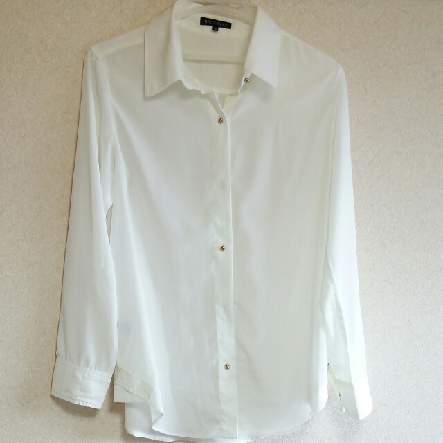 MISCH MASCH(ミッシュマッシュ)のホワイトシャツ♪ レディースのトップス(シャツ/ブラウス(長袖/七分))の商品写真