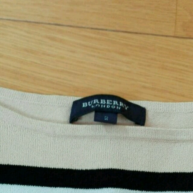 BURBERRY(バーバリー)のBURBERRY　カットソー レディースのトップス(カットソー(長袖/七分))の商品写真