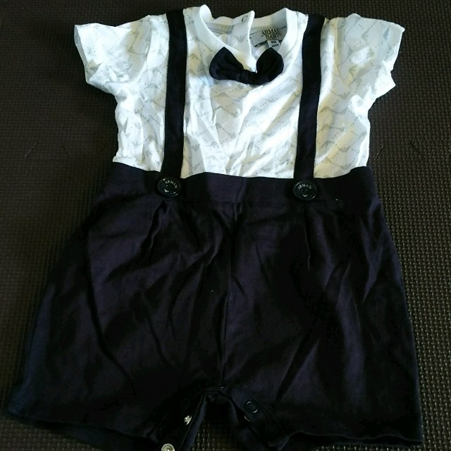 ARMANI JUNIOR(アルマーニ ジュニア)のm&mshop様専用 ARMANI BABY ロンパース 62㎝ キッズ/ベビー/マタニティのベビー服(~85cm)(ロンパース)の商品写真