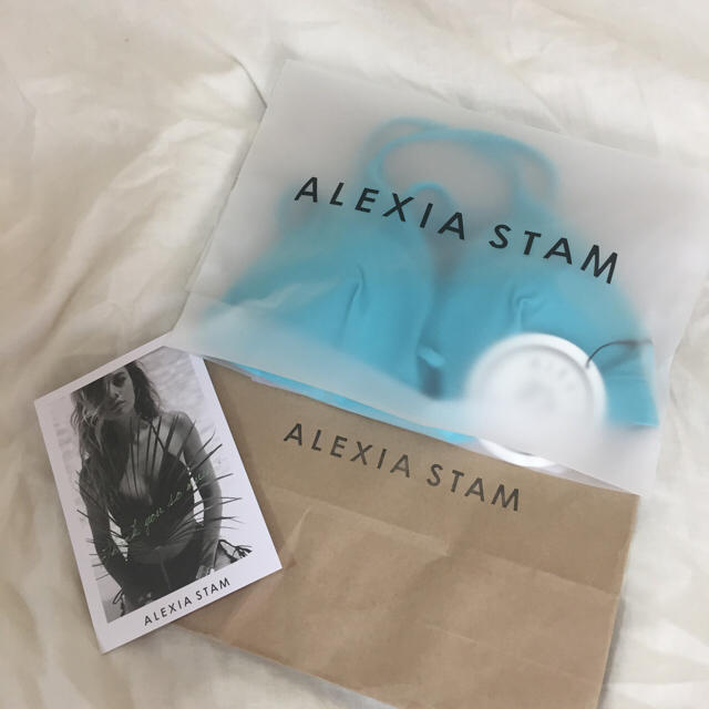 ALEXIA STAM(アリシアスタン)のゆず様 専用 アリシアスタン Milkey Turquoise S 新品未使用 レディースの水着/浴衣(水着)の商品写真