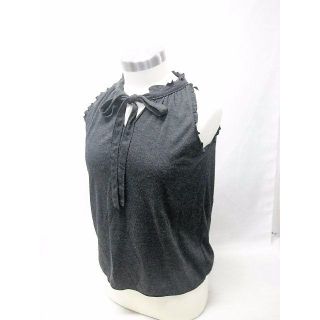 マリークヮント(MARY QUANT)のMARY QUANT  ノースリーブカットソー  ☆グレー☆170704④(カットソー(半袖/袖なし))