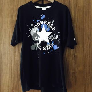 コンバース(CONVERSE)のコンバース 黒Ｔシャツ★(Tシャツ(半袖/袖なし))