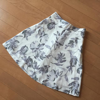 マーキュリーデュオ(MERCURYDUO)の水彩フラワースカート(ミニスカート)