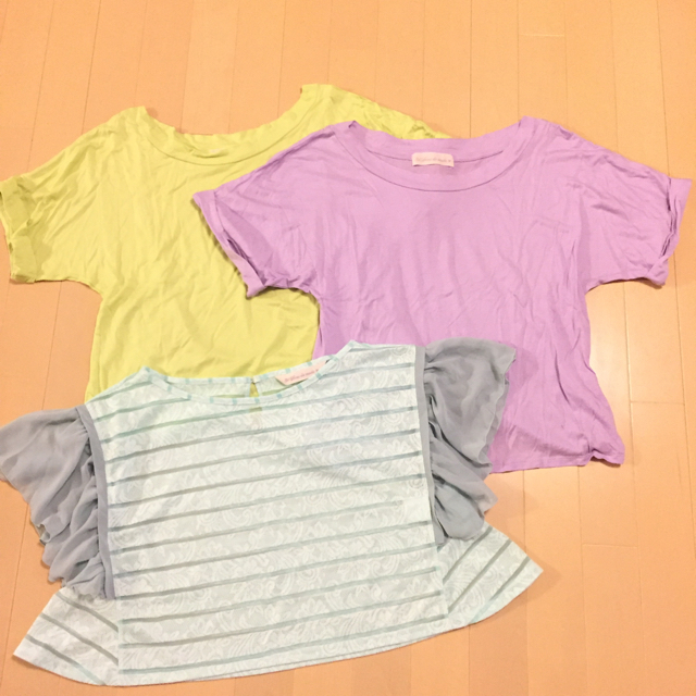 FREE'S SHOP(フリーズショップ)のゆゆ様専用 Tシャツセット レディースのトップス(Tシャツ(半袖/袖なし))の商品写真