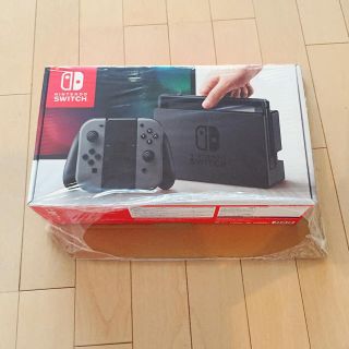 新品 ニンテンドースイッチ グレー  Nintendo switch(家庭用ゲーム機本体)