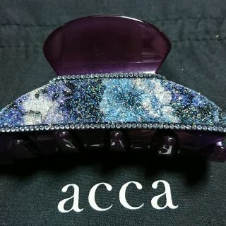 アッカ(acca)のりんごあめさま専用 稀少 超美品 accaクリップ(バレッタ/ヘアクリップ)