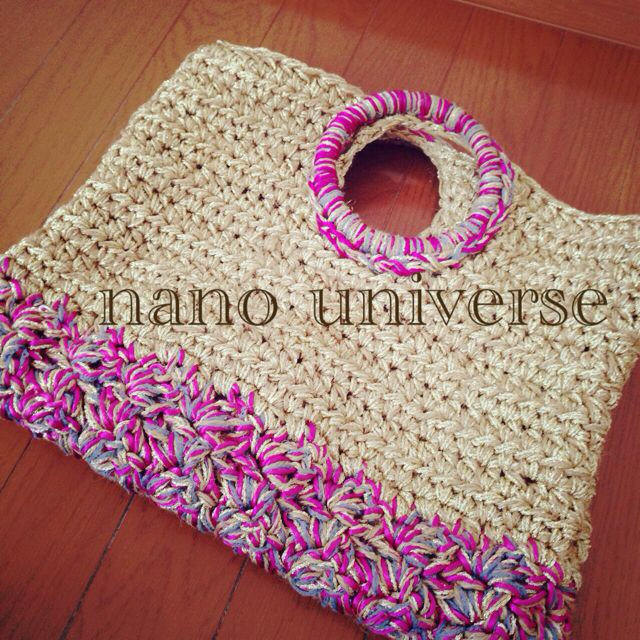 nano・universe(ナノユニバース)のナノユニバース カゴバッグ レディースのバッグ(ハンドバッグ)の商品写真