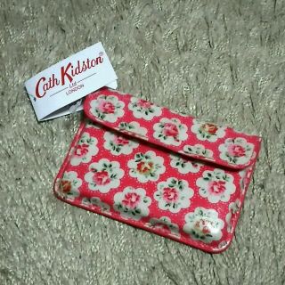 キャスキッドソン(Cath Kidston)の【未使用/やや傷あり】Cath Kidston パスケース☆(名刺入れ/定期入れ)