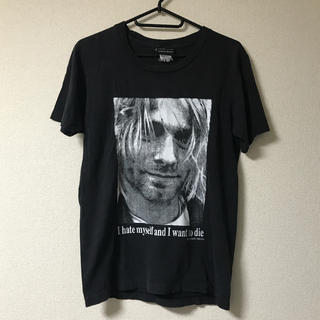 THREEFACE スリーフェイス カートコバーン スカル 半袖 Tシャツ