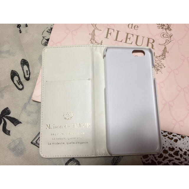 Maison de FLEUR(メゾンドフルール)の本日限定価格♡メゾンドフルールiPhoneケース♡人気色グレー スマホ/家電/カメラのスマホアクセサリー(モバイルケース/カバー)の商品写真