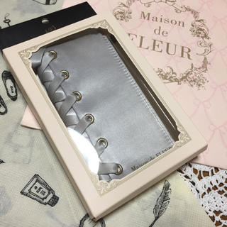 メゾンドフルール(Maison de FLEUR)の本日限定価格♡メゾンドフルールiPhoneケース♡人気色グレー(モバイルケース/カバー)