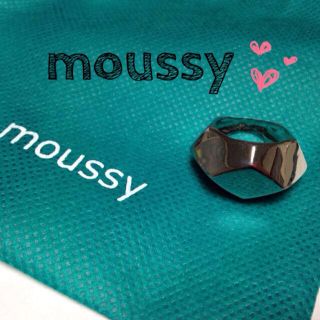 マウジー(moussy)のmoussy  シルバーリング(リング(指輪))