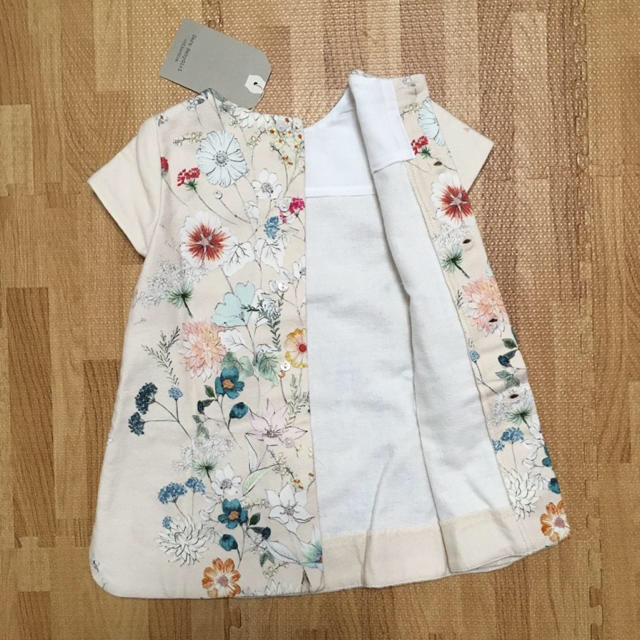 ZARA(ザラ)のワンピース 80cm キッズ/ベビー/マタニティのベビー服(~85cm)(ワンピース)の商品写真