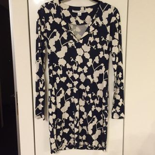 ダイアンフォンファステンバーグ(DIANE von FURSTENBERG)のダイアン スキッパーワンピース(ミニワンピース)