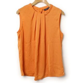 ザラ(ZARA)のZARA BASIC ノースリーブ ブラウス (シャツ/ブラウス(半袖/袖なし))